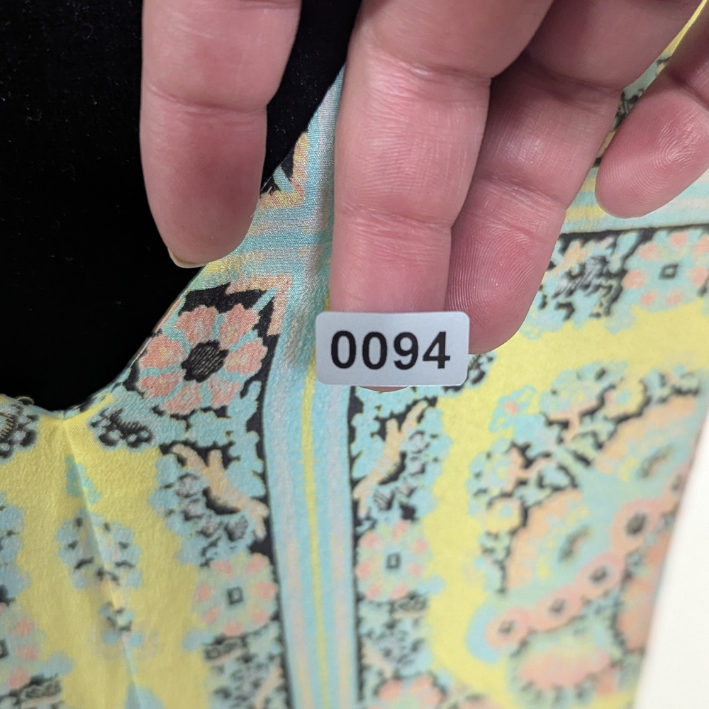 Nanette Lepore NYC 100% Silk Floral Handkerchief Maxi 8 - Picture 10 of 10